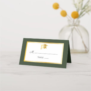 Green Goud Wit Afstudeerder Pet Plaatskaarten
