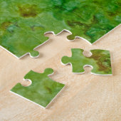 Green Granite Puzzle Legpuzzel (Zijkant)