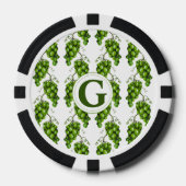 Green Grapes Poker Chip (Voorkant)