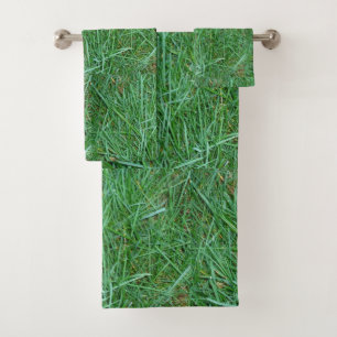 Green Grass Bad Handdoek