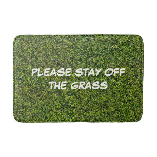 Green Grass Bath Mat