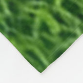 GREEN GRASS FLEECE BLANKET DEKEN (Hoek)