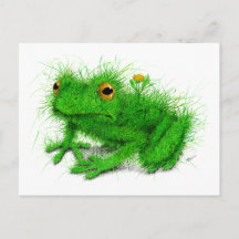 Green Grass Frog Art