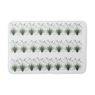 "Green Grass Pattern Bathmat – Verse Natuur- Badmat