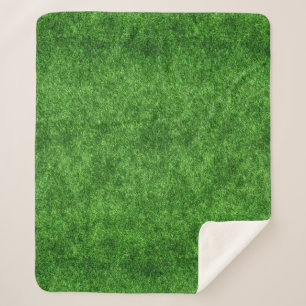 Green Grass Sherpa Deken