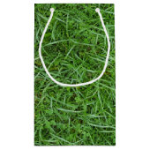 Green Grass Sod Verjaardag Klein Cadeauzakje (Achterkant)