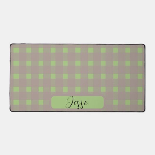 Green Grey En vichy Motif (Recto)