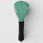 Green Grunge-style Golfheadcover (Voorkant)
