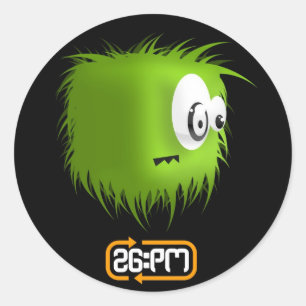 "Green guy" sticker