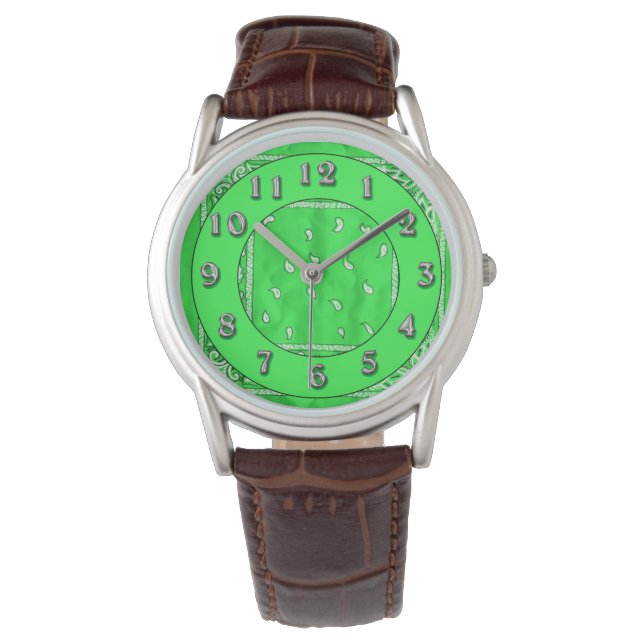 Green Hanky Watch Horloge (Voorkant)