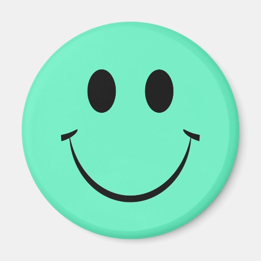 Green Happy Face Magneet (Voorkant)