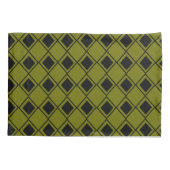 Green Harlequin Kussensloop (Achterkant)