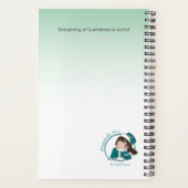 Green Harlequin Rabbit/Bunny Agenda (Achterkant)