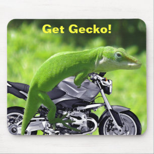 Green Hawaiian Gecko Rider Muismat