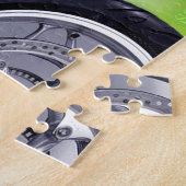 Green Hawaiian Gecko Rider Puzzle (Côté)