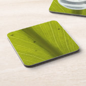 Green Hawaiin Leaf Close Drankjes Onderzetter (Linkerzijde)