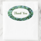 Green Haworth Succulent Plant Dank u Sticker (Tas)