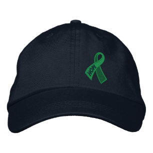 Green Health Hope Ribbon Awareness Geborduurde Pet