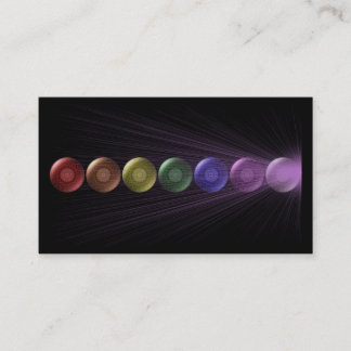 Green Heart Chakra Visitekaartje