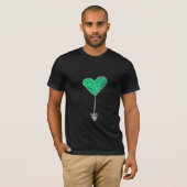 Green Heart Topiary T-shirt (Voorkant volledig)