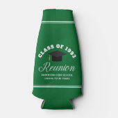 Green High School Reünie Gepersonaliseerde Partij Flesjeskoeler (Voorkant)