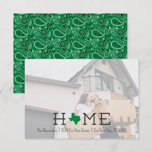 Green HOME Texas Moving Announement