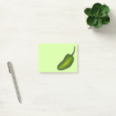 Green Hot Jalapeño Pepper Peppers Post-it® Notes (Kantoor)
