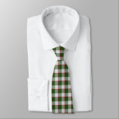 Green House and Mischka Gray Plaid Neck Tie Stropdas (Gebonden)