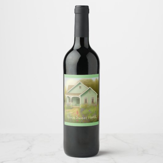 Green House Housewarming Wijn Etiket (Voorkant)