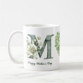 Green Hydrangea Mothers Day Coffee Mug Koffiemok (Links)