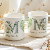 Green Hydrangea Mothers Day Coffee Mug Koffiemok