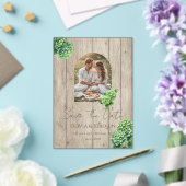 Green Hydrangea Wedding Invitation (Insitu (Mariage))