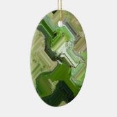 Green Iguana Keramisch Ornament (Rechts)