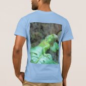 Green iguana T-Shirt (Achterkant)