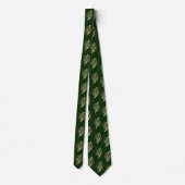 Green Irish Harp & Cravate Shamrock (Dos)