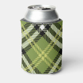 Green Irish Pset Pattern Blikjeskoeler (Blikje Achterkant)