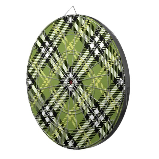 Green Irish Pset Pattern Dartbord (Voorkant Rechts)