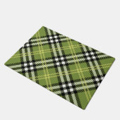 Green Irish Pset Pattern Deurmat (Schuin)