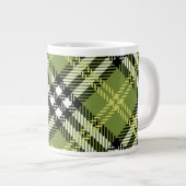 Green Irish Pset Pattern Extra Grote Beker (Voorkant rechts)