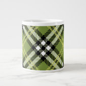 Green Irish Pset Pattern Extra Grote Beker (Voorkant)
