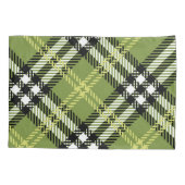Green Irish Pset Pattern Kussensloop (Achterkant-Links)