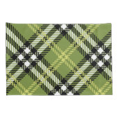 Green Irish Pset Pattern Kussensloop (Achterkant-Rechts)