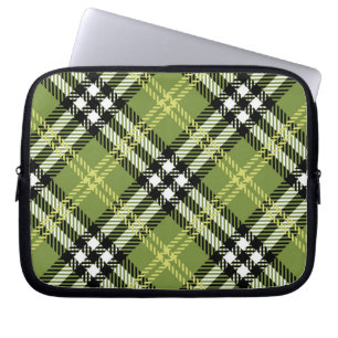 Green Irish Pset Pattern Laptop Sleeve