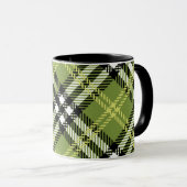 Green Irish Pset Pattern Mok (Voorkant rechts)