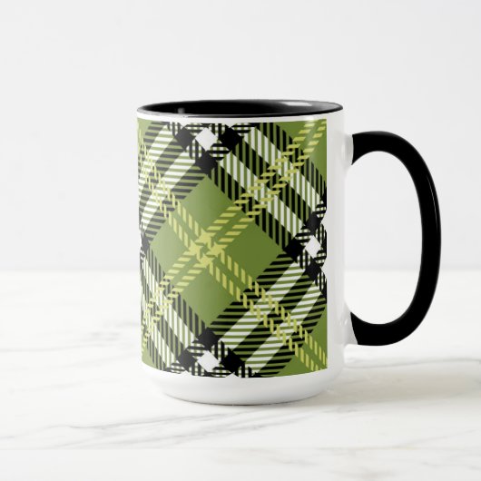 Green Irish Pset Pattern Mok (Rechts)