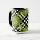Green Irish Pset Pattern Mok (Voorkant links)