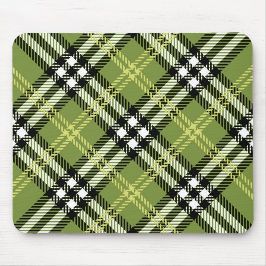 Green Irish Pset Pattern Muismat (Voorkant)