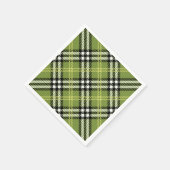 Green Irish Pset Pattern Servet (Hoek)