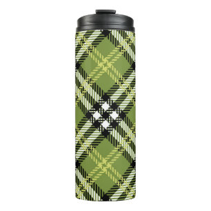 Green Irish Pset Pattern Thermosbeker
