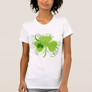 Green Irish Shamrock T-shirt